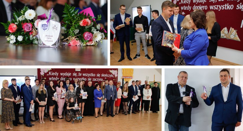 Zdjęcie: Pożegnanie maturzystów w roku szkolnym 2022/2023 w ZSOiZ w Czyżewie