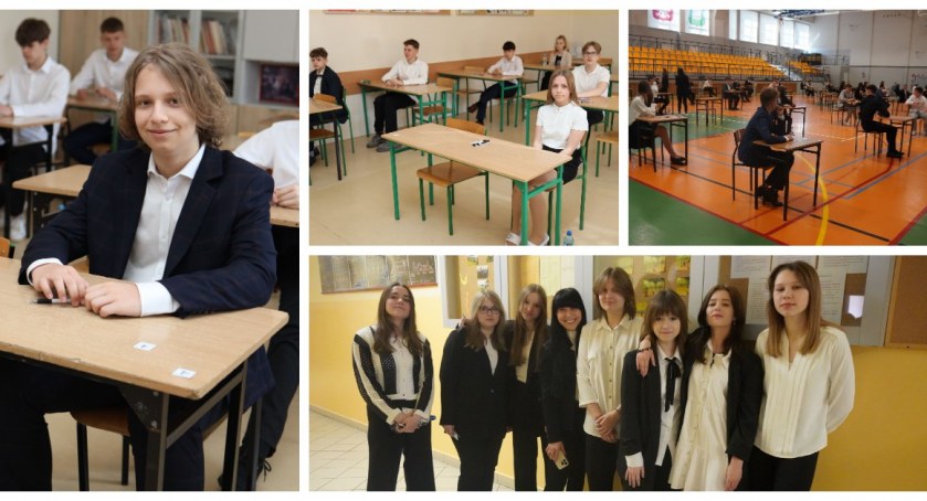 Zdjęcie: Egzamin ósmoklasisty w Wysokiem Mazowieckiem
