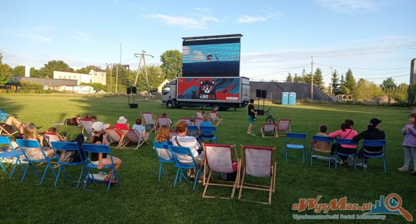 Zdjęcie: Podlaskie Kino Plenerowe w Wysokiem Mazowieckiem