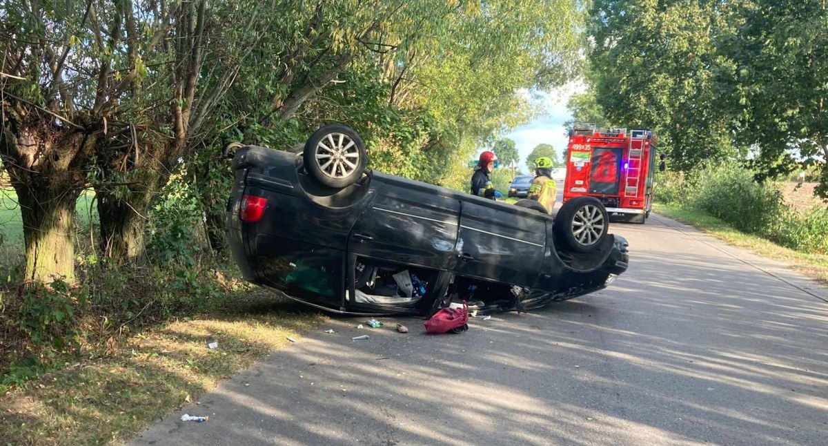 Wypadki drogowe, Czyżew osoby dzieci trafiły szpitala wypadku osobówki [FOTO] - zdjęcie, fotografia