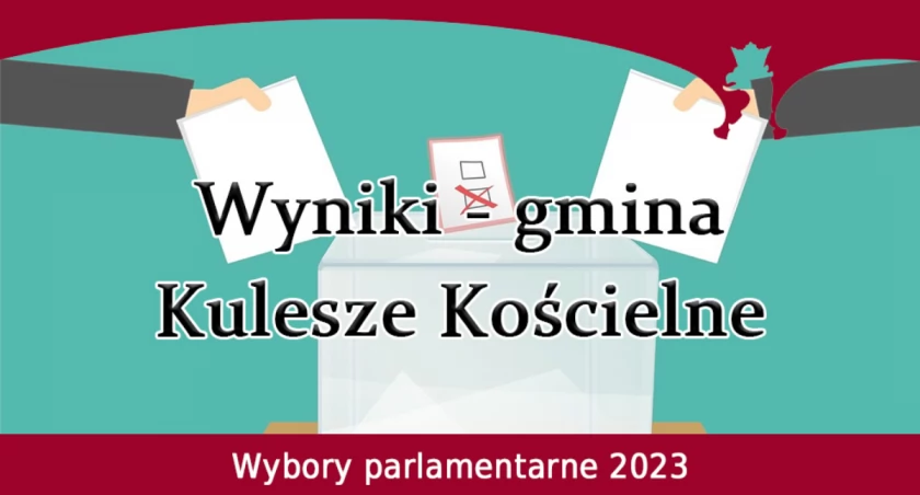Wybory, Wyniki wyborów parlamentarnych Gmina Kulesze Kościelne - zdjęcie, fotografia