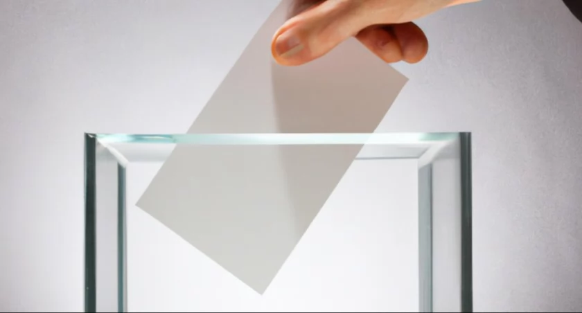 Wybory, Referendum powiat wysokomazowiecki najwyższą frekwencją województwie podlaskim - zdjęcie, fotografia