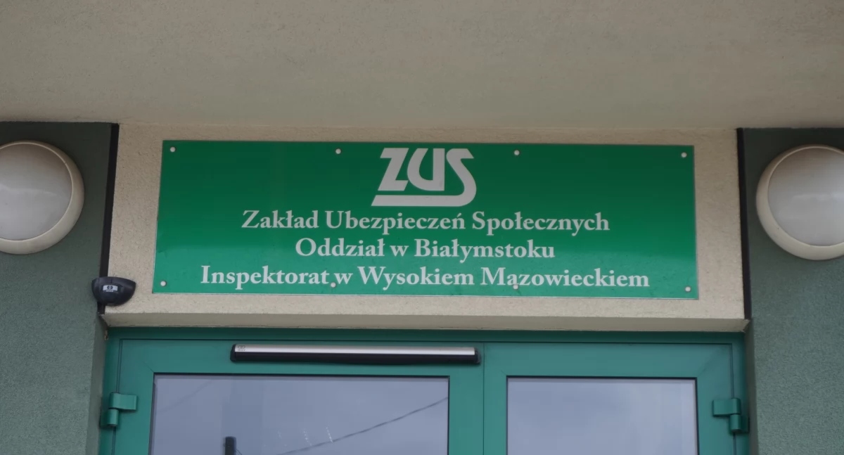 US - ZUS, Wysokie Mazowieckie poniedziałku będzie przyjmował nowej siedzibie - zdjęcie, fotografia