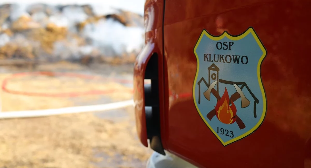 Pożary i straż, Zgłosił pożar stodoły gminie Klukowo Okazało fałszywy alarm - zdjęcie, fotografia