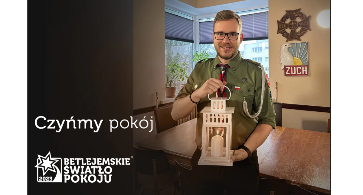 Fot. pwd. Bartosz Dąbrowski z Betlejemskim Światełkiem Pokoju