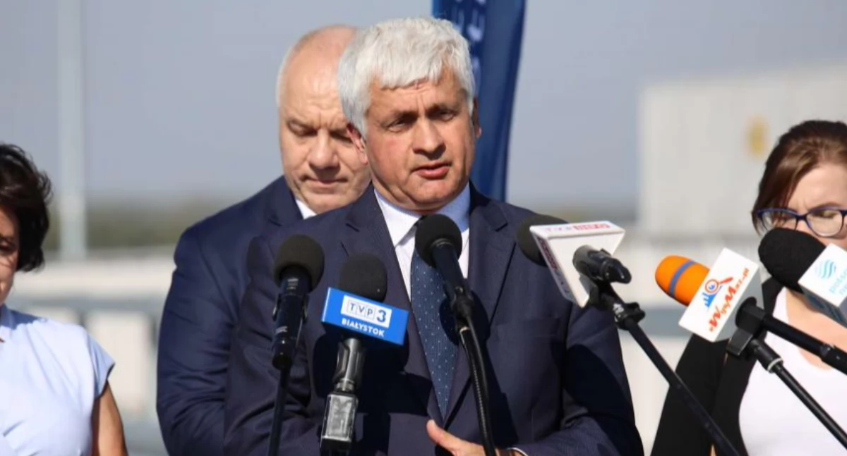 Zdjęcie: Wojewoda Podlaski Bohdan Paszkowski