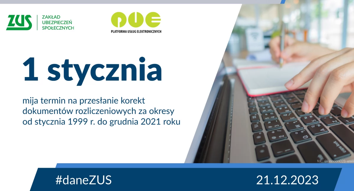 US - ZUS, Ostatnia szansa przedsiębiorców złożenie korekt - zdjęcie, fotografia