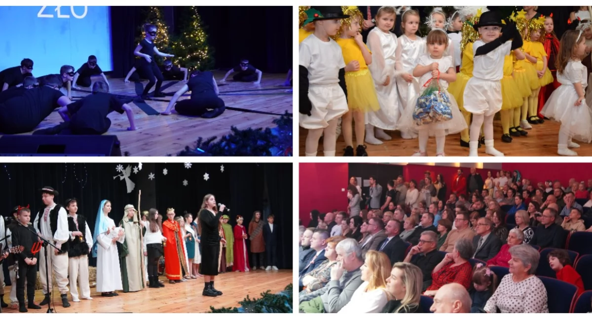 Domy i ośrodki kultury, wypełniona brzegi Udany Gminny Przegląd Jasełek Szepietowie [FOTO VIDEO] - zdjęcie, fotografia