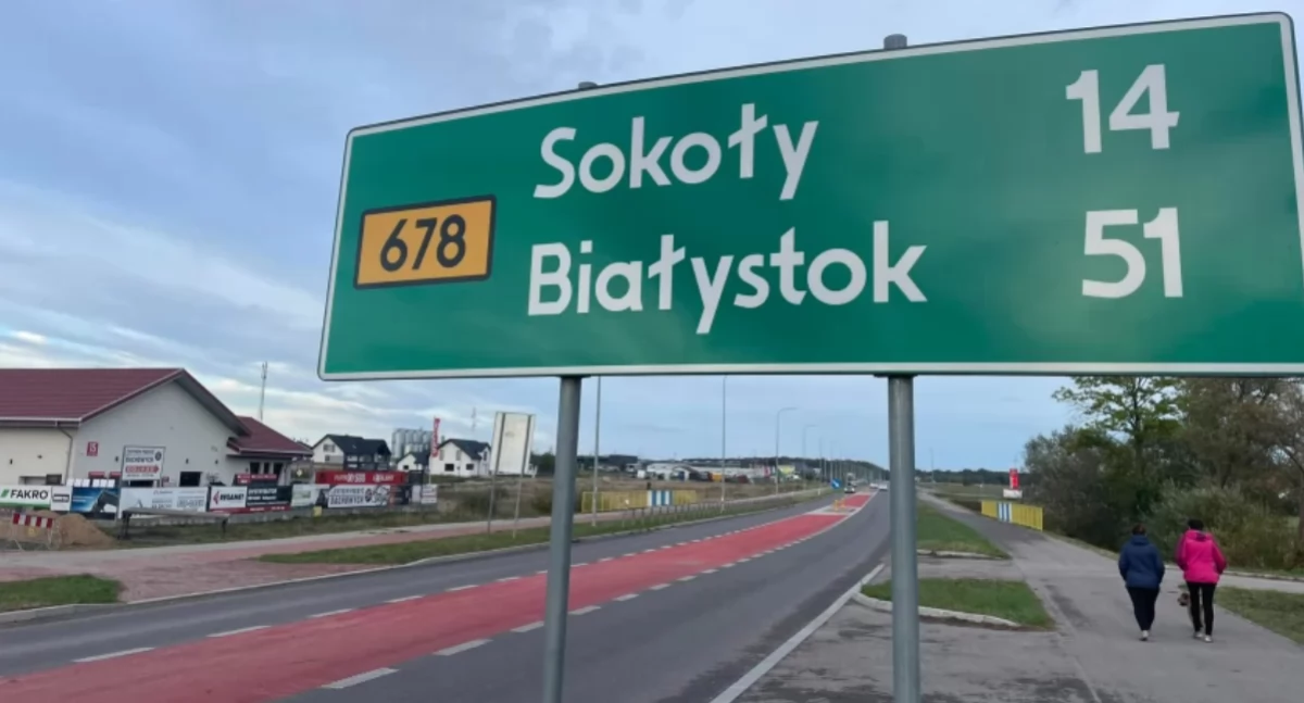 Inwestycje, wyremontuje trasę Wysokie Mazowieckie Białystok otworzył oferty - zdjęcie, fotografia