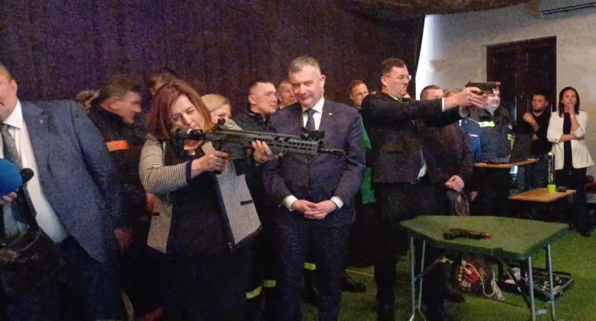 Inwestycje, strzelnica powiecie wysokomazowieckim działa [foto] - zdjęcie, fotografia