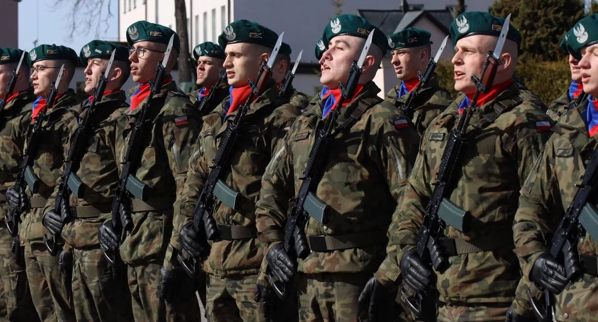 Zdjęcie: Przysięga wojskowa w Wysokiem Mazowieckiem