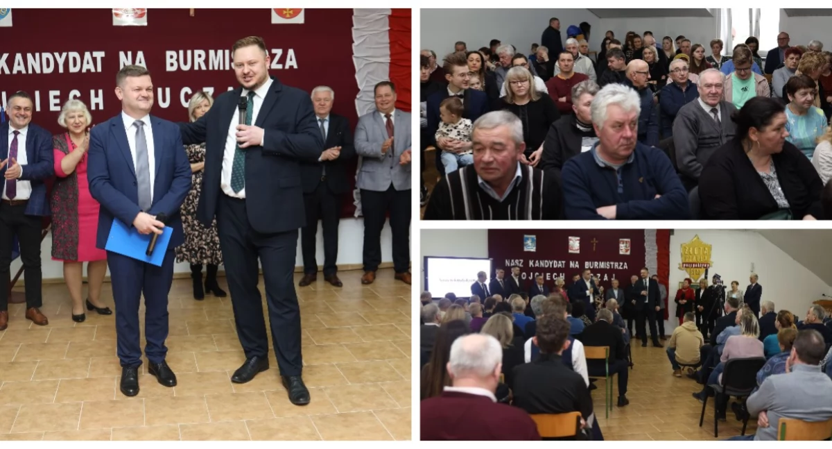 Prezentacja Wojciecha Łuczaja jako kandydata na stanowisko Burmistrza Czyżewa 