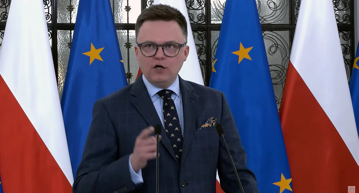 Zdjęcie: Marszałek Szymon Hołownia /YouTube - Sejm RP