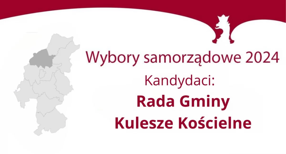 Wybory, Wybory samorządowe lista kandydatów Gminy Kulesze Kościelne - zdjęcie, fotografia