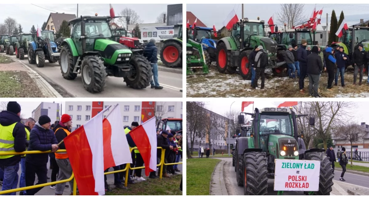 Rolnictwo, Rolnicy zapowiadają kolejny protest Zablokują węzeł Kobylin Borzymy - zdjęcie, fotografia