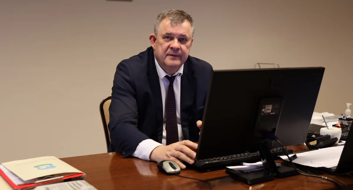 Zdjęcie: Burmistrz Wysokiego Mazowieckiego Jarosław Siekierko