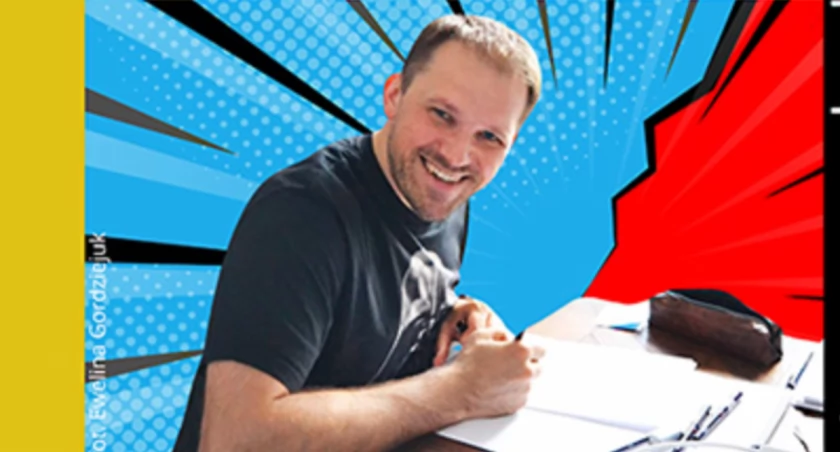 Książki, Ciechanowiec Zaproszenie warsztaty komiksowe spotkanie autorskie Tomaszem Samojlikiem - zdjęcie, fotografia