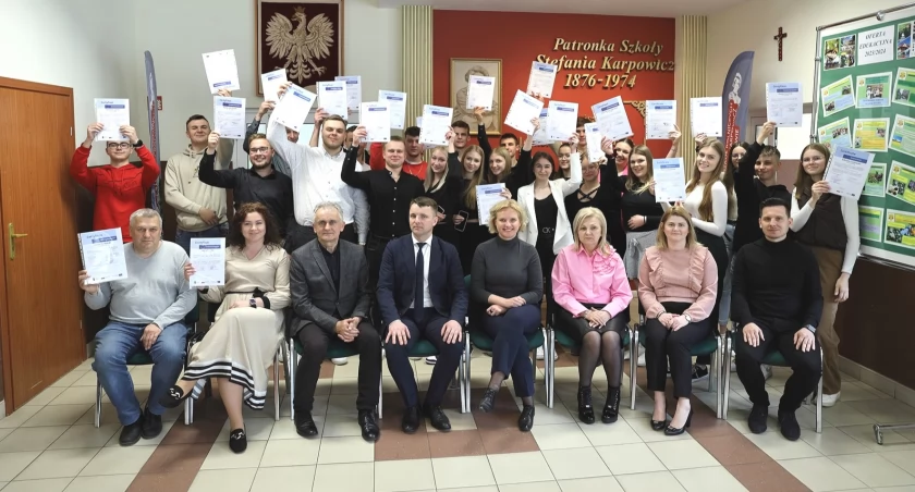 Edukacja, Krzyżewie podsumowano wyjazd młodzieży ramach programu ERASMUS+ [foto] - zdjęcie, fotografia