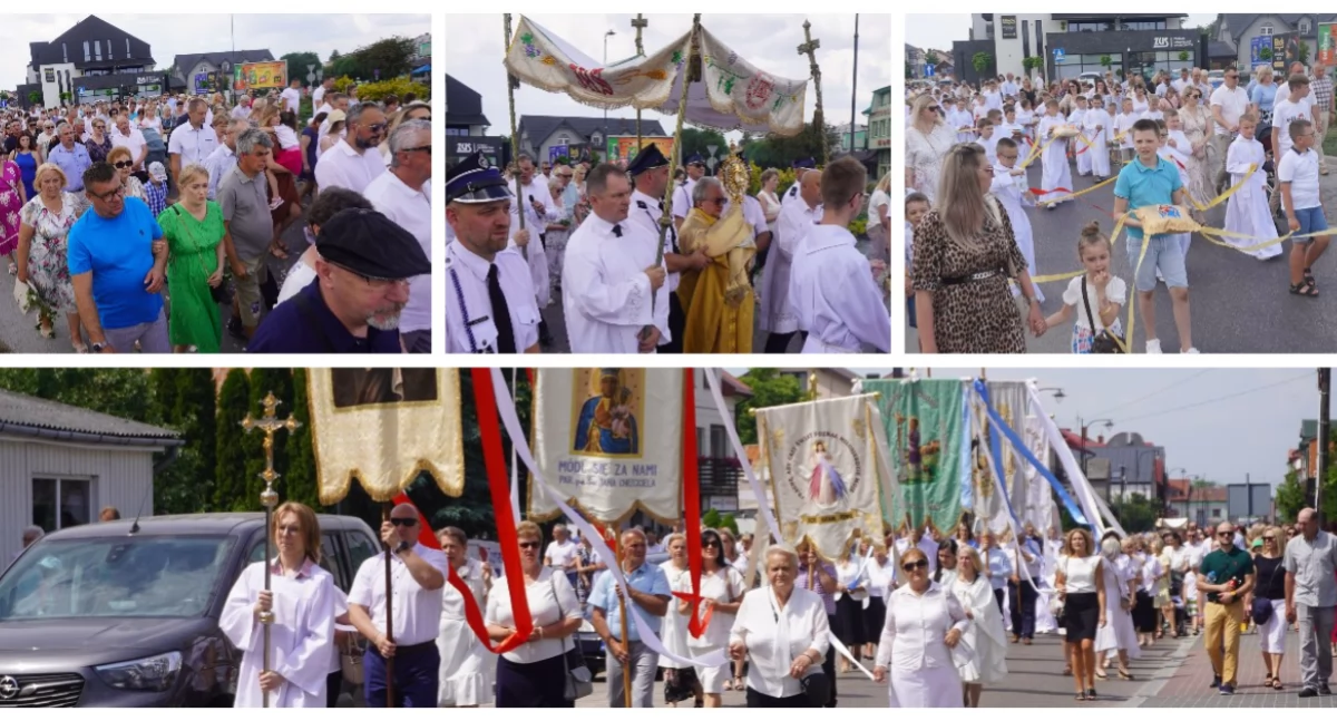 Procesja Bożego Ciała w Wysokiem Mazowieckiem