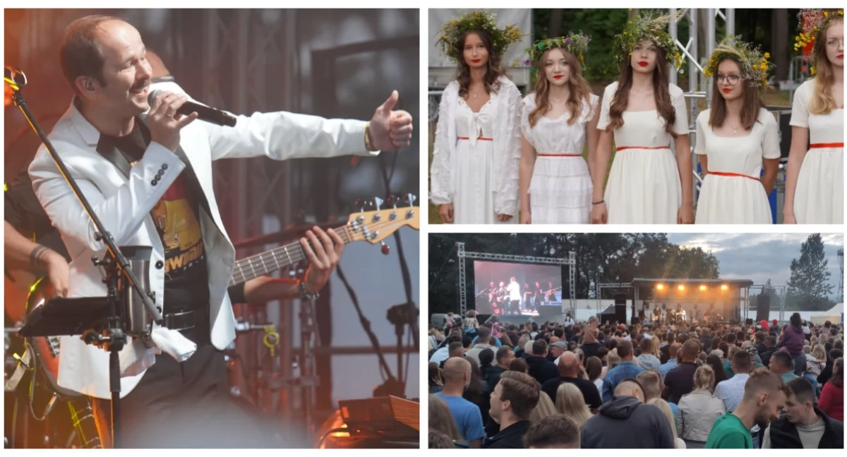 Zdjęcie: Koncert Sławomira w Ciechanowcu podczas Nocy Świętojańskiej 2024