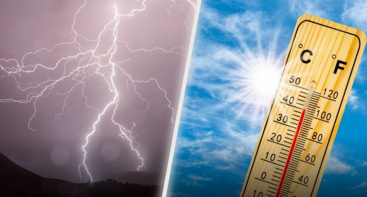 Meteo, Burzowo upalnie alarmuje - zdjęcie, fotografia