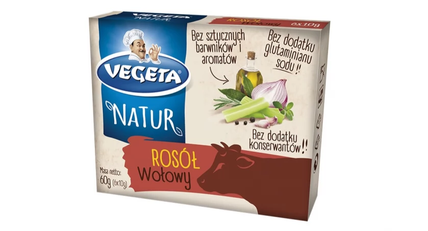 Komunikaty, ostrzega Możliwa obecność metalowych elementów kostkach rosołowych firmy Vegeta - zdjęcie, fotografia