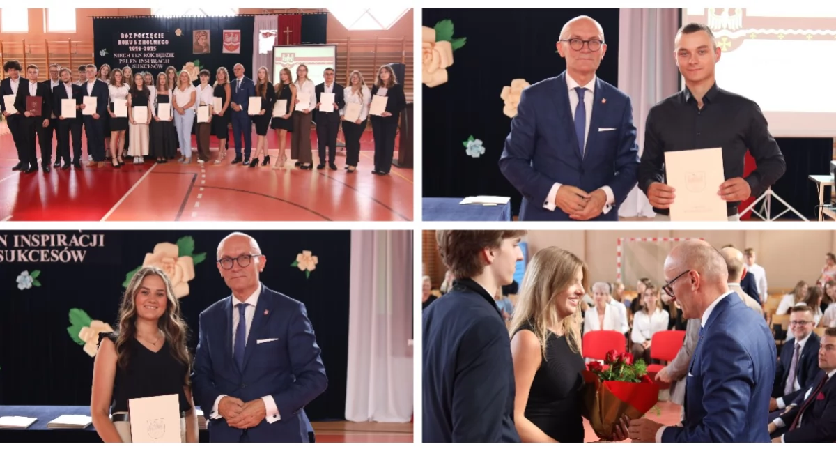 Edukacja, Ponad uczniów otrzymało stypendia Starosty Wysokomazowieckiego [FOTO] - zdjęcie, fotografia