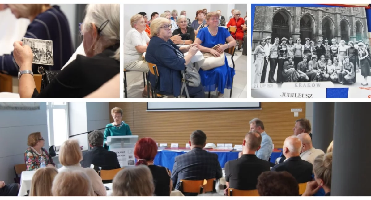 Spotkania, Społeczność Medycznego Studium Zawodowego Wysokiem Mazowieckiem spotkała latach [FOTO] - zdjęcie, fotografia