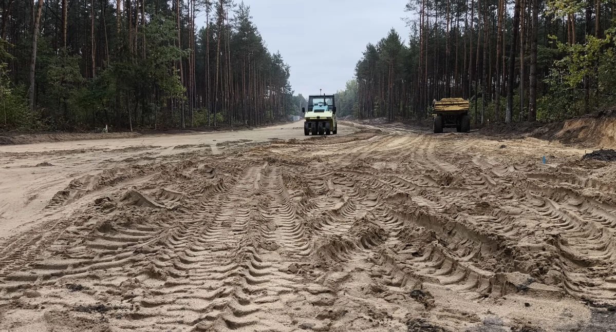 Inwestycje, budowa obwodnicy Ciechanowca [FOTO] - zdjęcie, fotografia