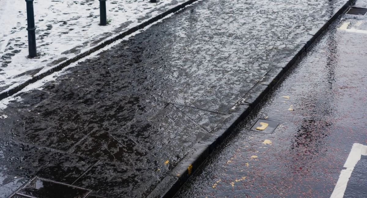 Meteo, ostrzega przed marznącymi opadami Może ślisko! - zdjęcie, fotografia