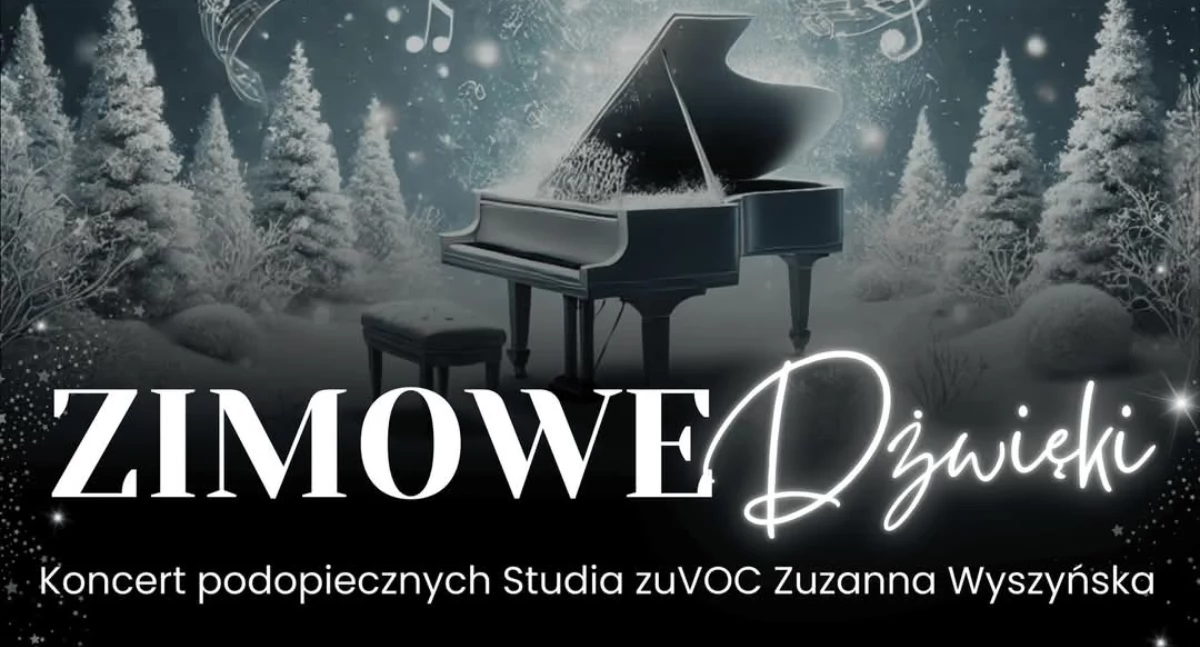 Koncerty, Zapraszamy zimowy koncert Sokołach - zdjęcie, fotografia
