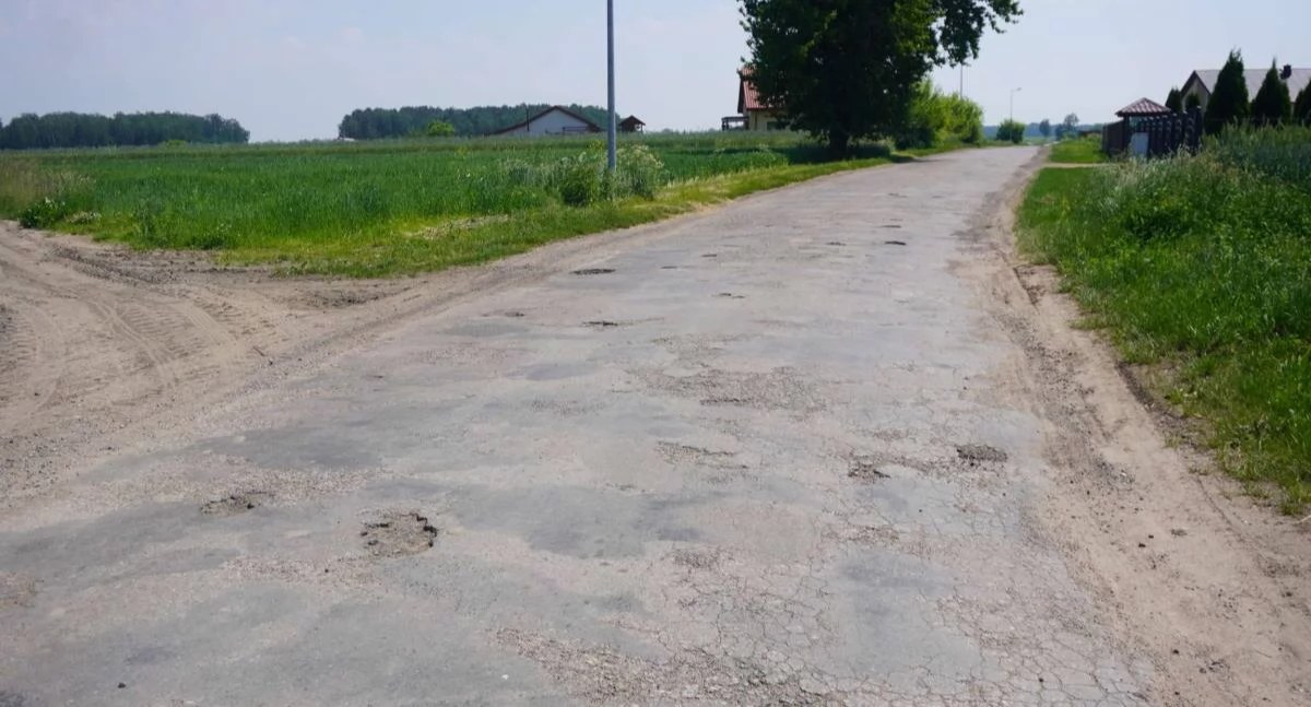 Droga Bryki - Plewki - zdjęcie archiwalne
