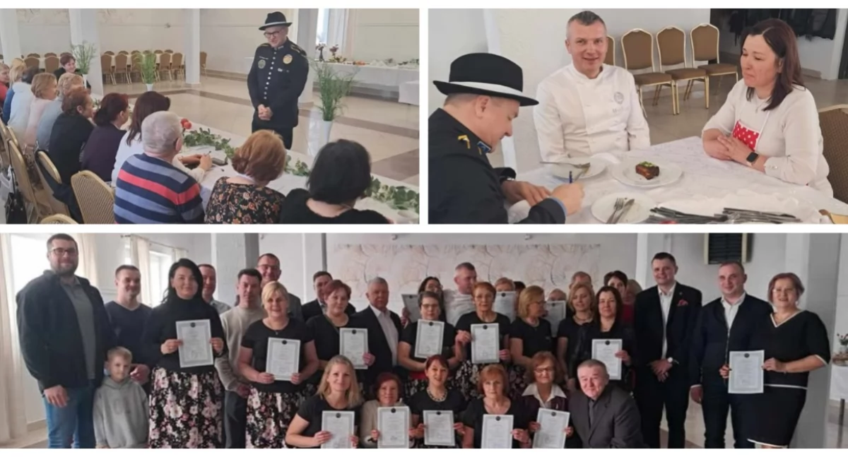Spotkania, Kwiaty Jabłoni szkoliły okiem Mariusza Kisiela [foto] - zdjęcie, fotografia