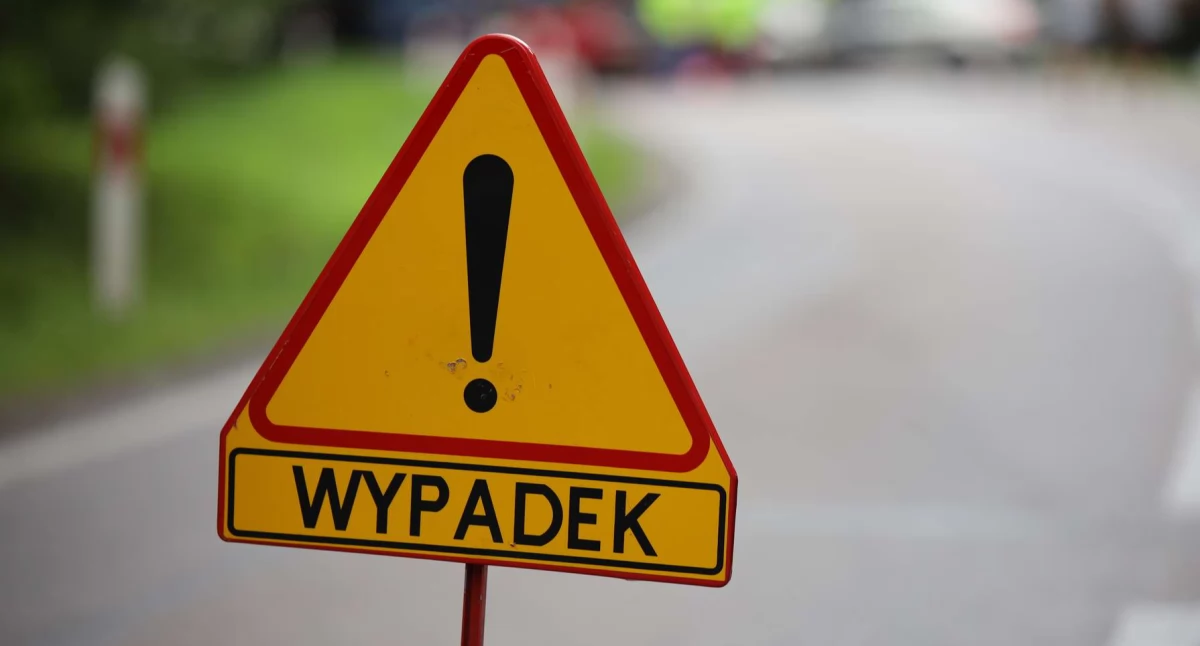 Wypadki drogowe, Tragiczny wypadek Zambrów Czyżew żyje rowerzysta - zdjęcie, fotografia