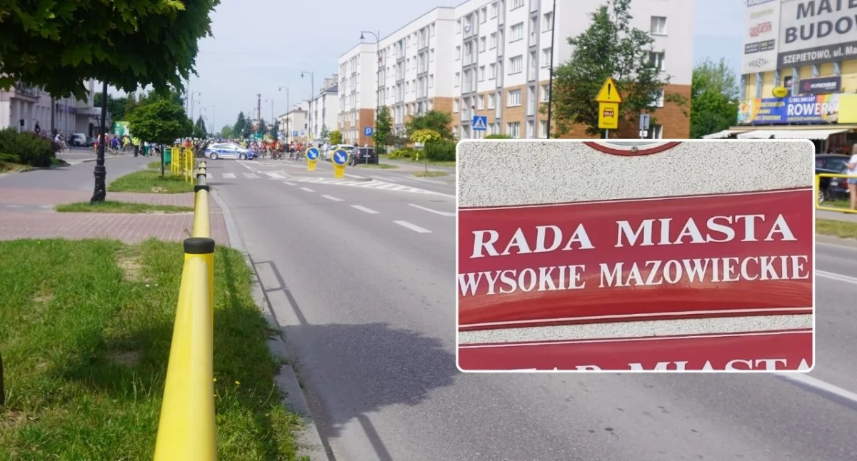 Zdjęcie: ul. Ludowa w Wysokiem Mazowieckiem