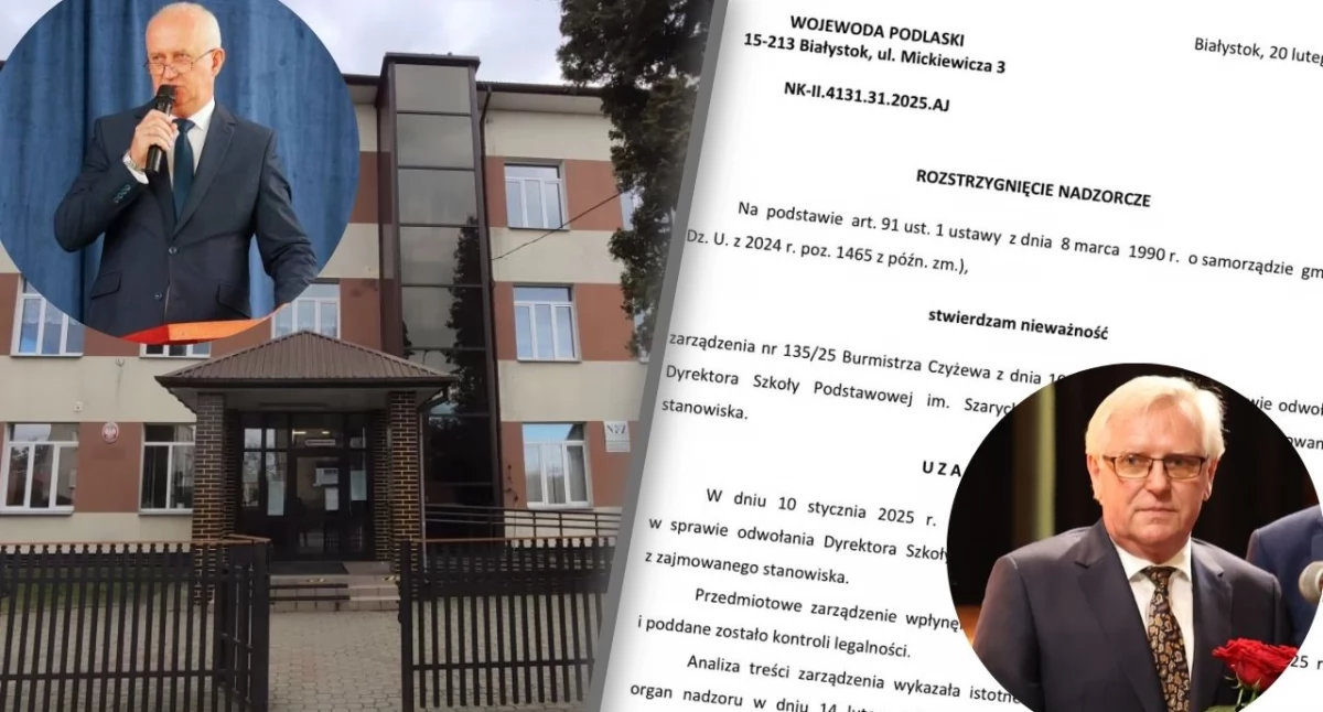 Edukacja, Burmistrz Czyżewa naruszył prawo Wojewoda decyzję - zdjęcie, fotografia