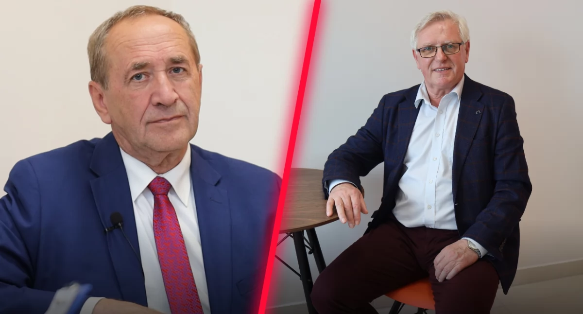Zdjęcie: Poseł na Sejm RP Jacek Bogucki i Burmistrz Czyżewa Franciszek Kuczewski