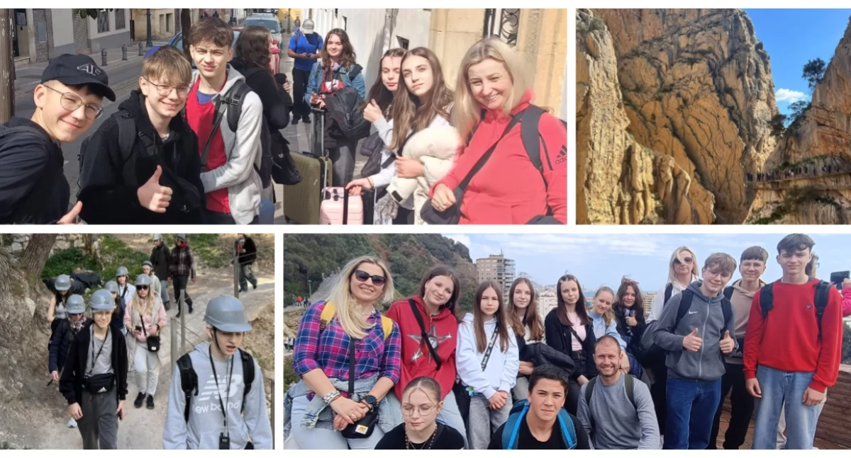 Edukacja, Międzynarodowe doświadczenia uczniów Wysokiem Mazowieckiem [foto] - zdjęcie, fotografia