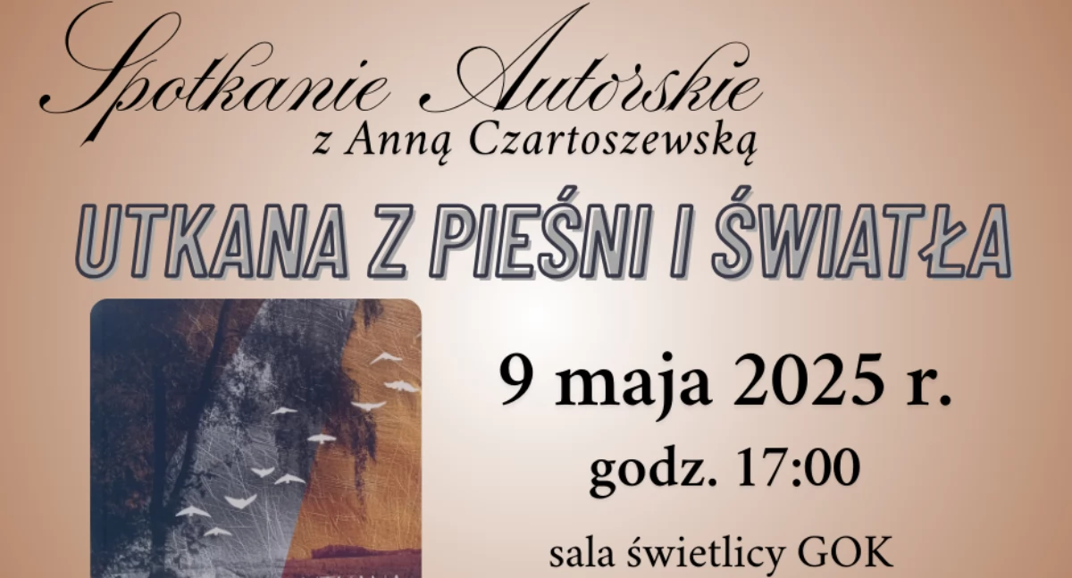 Domy i ośrodki kultury, Biblioteka Szepietowie zaprasza spotkanie poezją Czartoszewskiej - zdjęcie, fotografia
