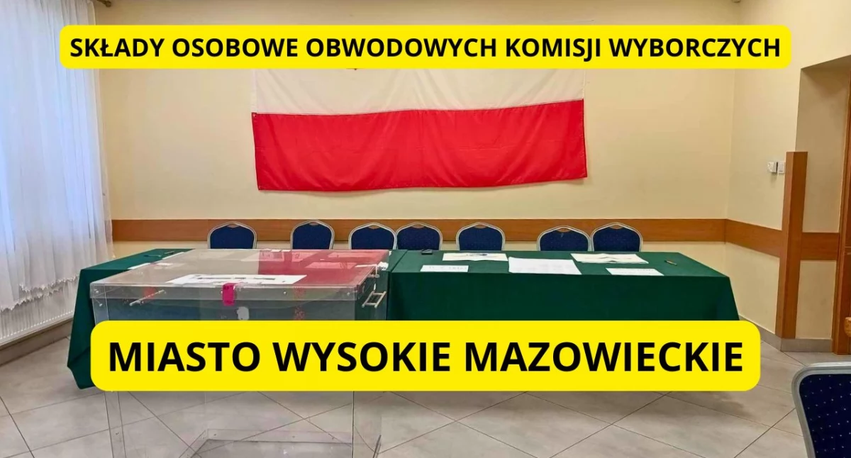 Wybory, Wybory prezydenckie Znamy składy obwodowych komisji wyborczych Wysokiem Mazowieckiem - zdjęcie, fotografia