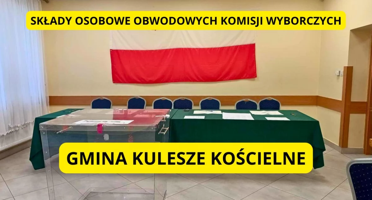 Wybory, Wybory prezydenckie Znamy składy obwodowych komisji wyborczych gminie Kulesze Kościelne - zdjęcie, fotografia