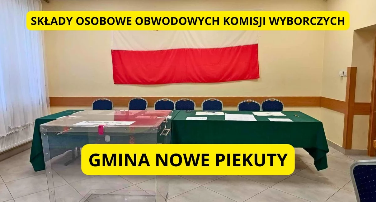 Wybory, Wybory prezydenckie Znamy składy obwodowych komisji wyborczych gminie Piekuty - zdjęcie, fotografia