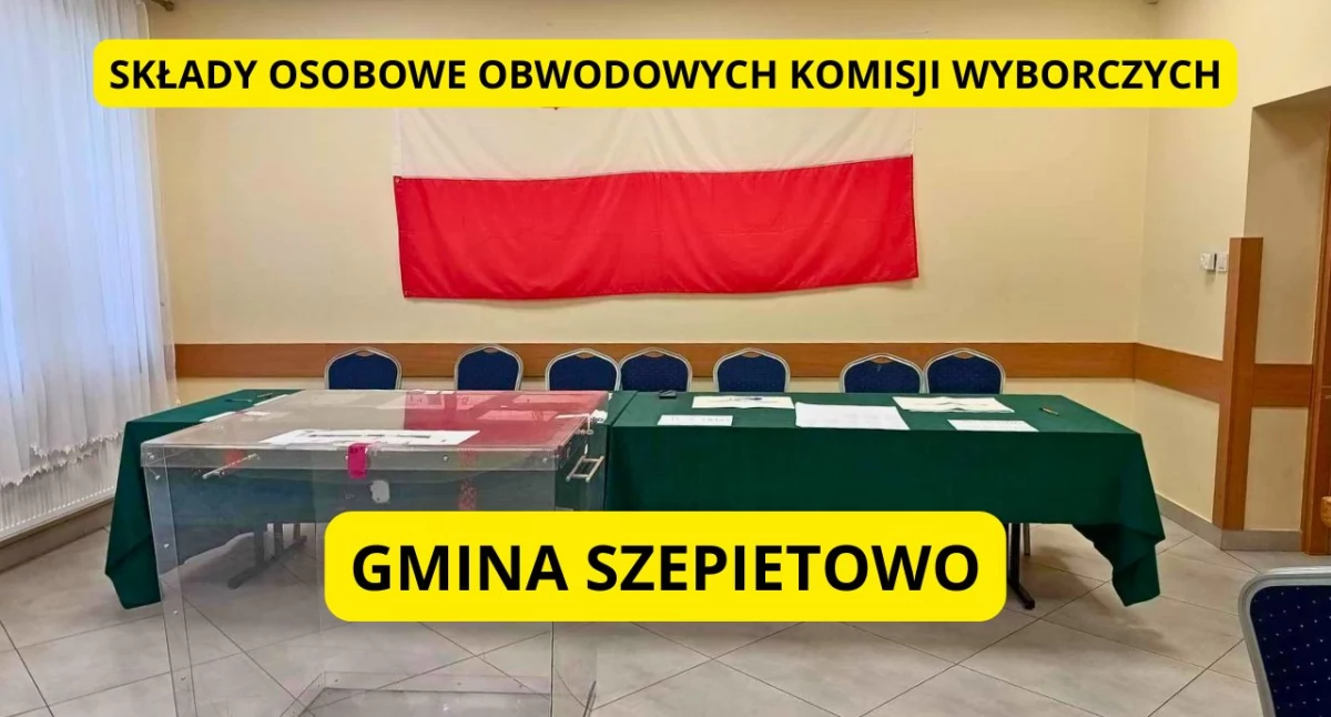 Wybory, Wybory prezydenckie Znamy składy obwodowych komisji wyborczych gminie Szepietowo - zdjęcie, fotografia