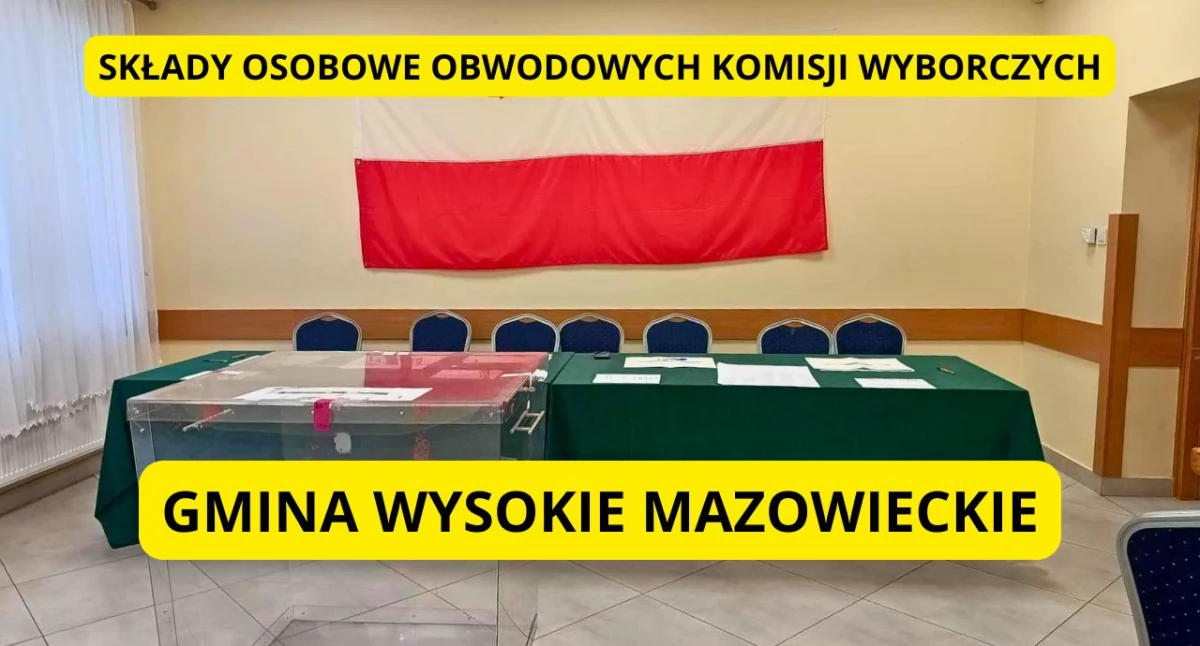 Wybory, Wybory prezydenckie Znamy składy obwodowych komisji wyborczych gminie Wysokie Mazowieckie - zdjęcie, fotografia