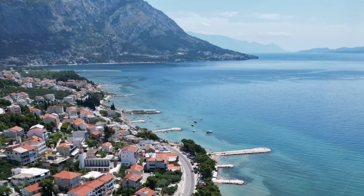 Zdjęcie: Miasta Duće oraz Omiš w Chorwacji