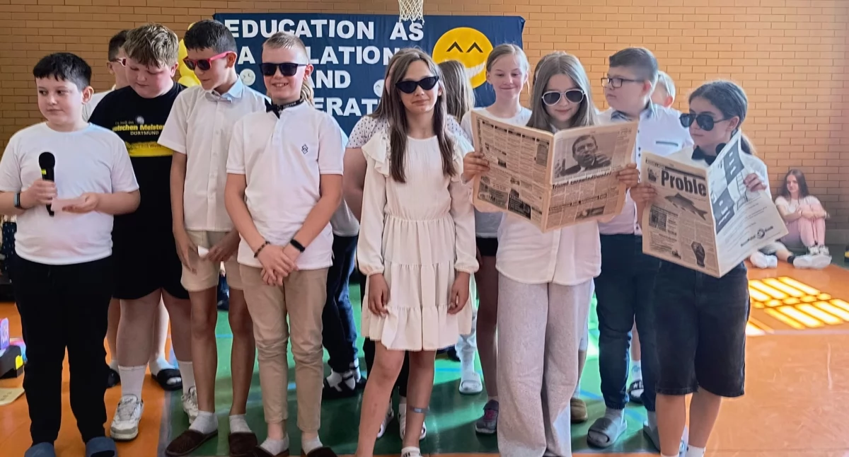 Edukacja, Education relation cooperation Edukacja relacja kooperacja Projekt Wysokiem Mazowieckiem [foto] - zdjęcie, fotografia
