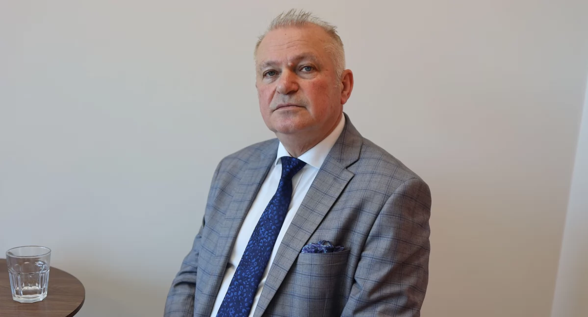 Zdjęcie: Burmistrz Ciechanowca Eugeniusz Święcki