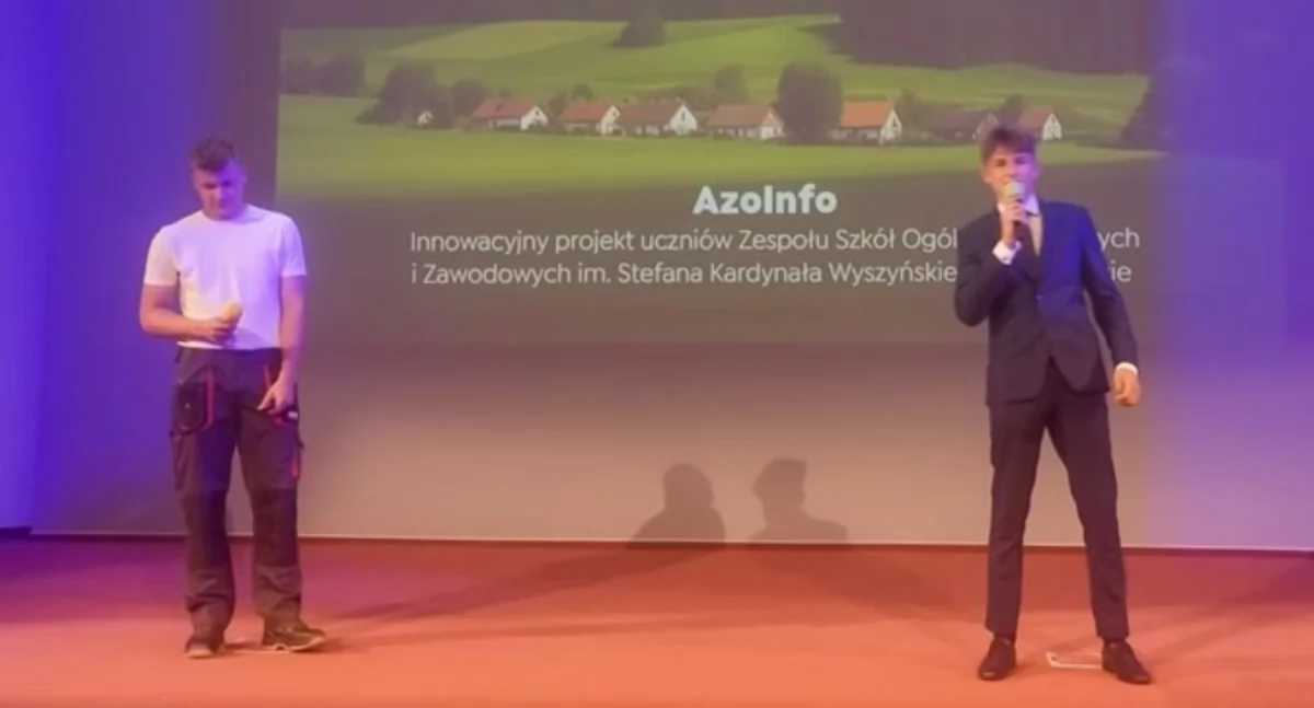 Zdjęcie: Młodzi innowatorzy z ZSOiZ w Czyżewie