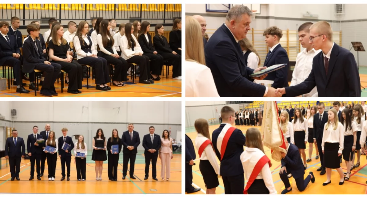 Pożegnanie ósmoklasistów w SP2 w Wysokiem Mazowieckiem