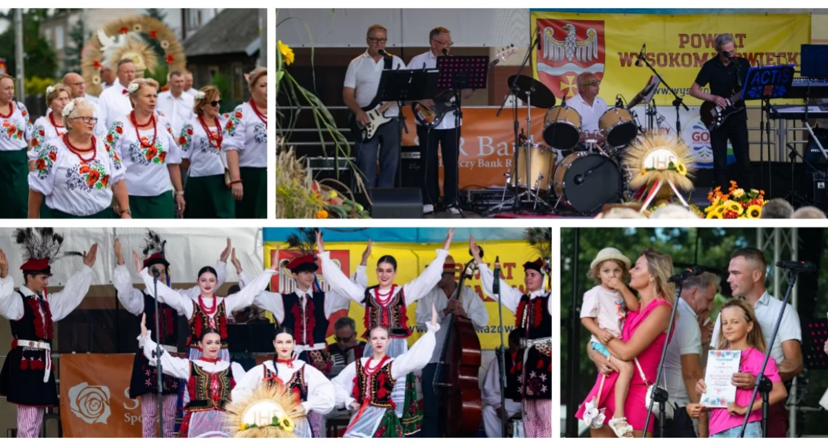 Imprezy plenerowe, Dożynki Nowych Piekutach uroczyste podziękowanie tegoroczne plony [FOTO] - zdjęcie, fotografia